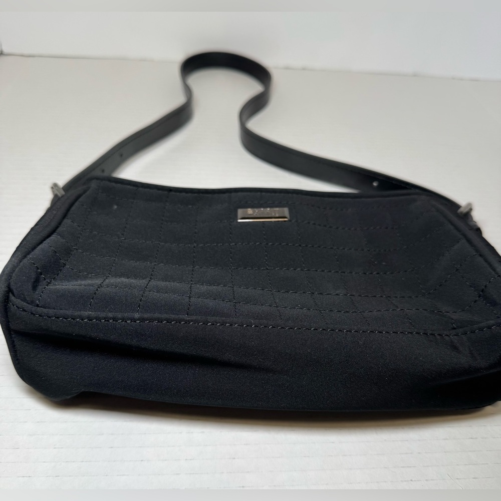 vintage Esprit black quilted shoulder bag y2k - Picture 6 of 13